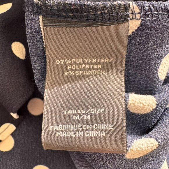 Suzy Shier Polka Dot Ruffle Trim Dress - Picture 10 of 12